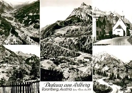 AK / Ansichtskarte Dalaas Teilansichten Panorama Ortsmotiv Dalaas