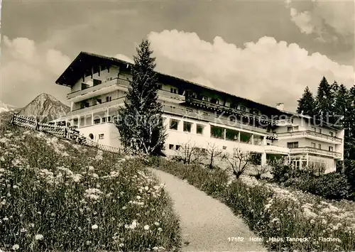AK / Ansichtskarte Fischen_Allgaeu Hotel Haus Tanneck Fischen Allgaeu