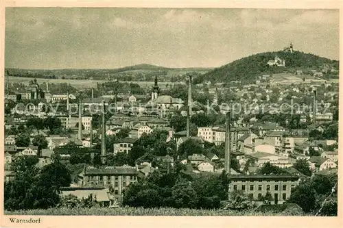 AK / Ansichtskarte Warnsdorf_Varnsdorf_Boehmen Stadtpanorama Sudetendeutscher Bildkalender Warnsdorf_Varnsdorf