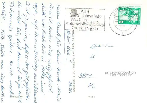 AK / Ansichtskarte Mihla Wasserspiele am Grauen Schloss Partie an der Werra Pferdekoppel Pflegeheim Rotes Schloss Fachwerkhaus Mihla