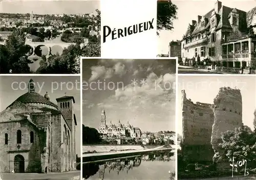 AK / Ansichtskarte Perigueux Cathedrale Saint Front Maison des Consuls Eglise Saint Etienne de la Cite Tour de Vesone Ruines Perigueux