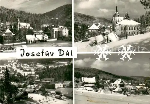 AK / Ansichtskarte Josefov Ortsansichten im Winter Josefov