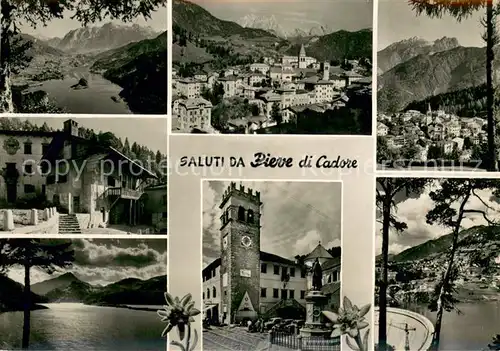 Pieve_di_Cadore Panorama Dolomiten Piazza Tiziano Palazzo Comunale Pieve_di_Cadore