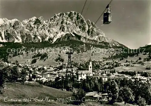 Cortina_d_Ampezzo Funivia Cortina Pocol Cristallo Dolomiti Cortina_d_Ampezzo