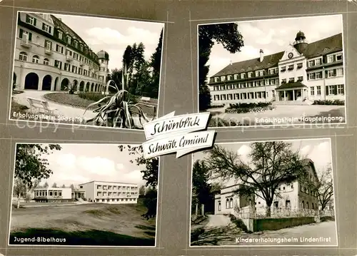 Schwaebisch_Gmuend Christliches Erholungsheim Schoenblick Jugend Bibelhaus Kindererholungsheim Lindenfirst Schwaebisch Gmuend