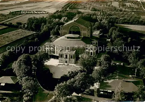 Bayreuth Festspielhaus Fliegeraufnahme Bayreuth