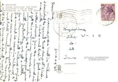 Riccione Lungomare e spiaggia Riccione