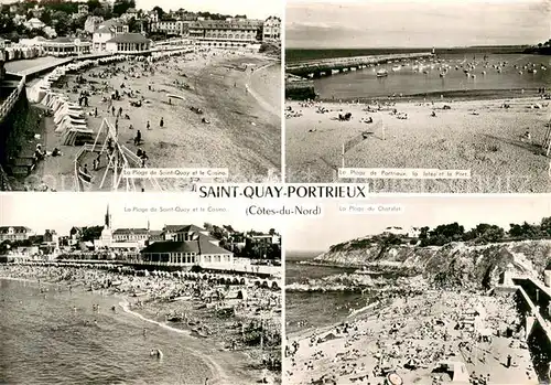 Saint Quay Portrieux Plage Casino Jetee Port Saint Quay Portrieux