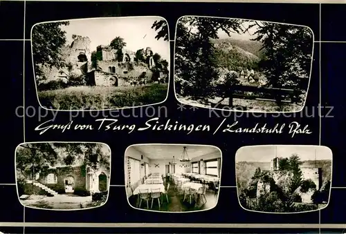 Landstuhl Burgschenke Burg Sickingen Bromsilber Landstuhl