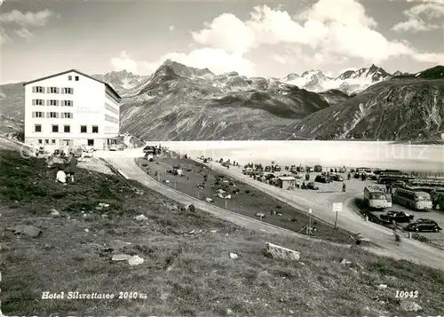 Silvrettasee Hotel Silvrettasee Bergsee Alpen Silvrettasee