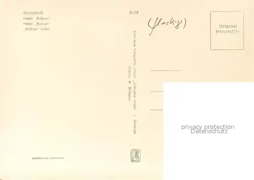 Beograd_Belgrad Hotel Balkan Beograd Belgrad