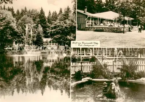 Frauenwald_Thueringen Cafe Lenkgrund Wasserspiele Frauenwald Thueringen