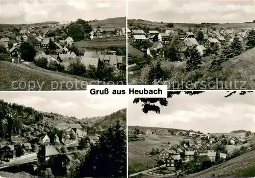 Heubach_Thueringen Teilansichten Panorama Heubach Thueringen