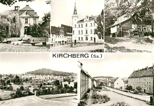 Kirchberg_Sachsen Teilansichten Strassenpartie Panorama Kirchberg Sachsen