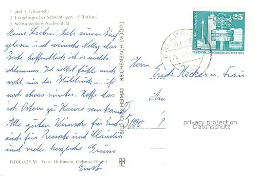 Schwarzenberg_Erzgebirge Teilansicht Erzgebirgischer Schwibbogen Rathaus Sachsenfeld Schwarzenberg Erzgebirge