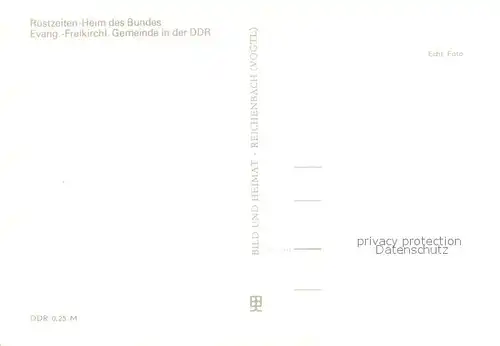 Schmiedeberg _Dippoldiswalde Friedenskapelle mit Martin Luther King Haus Treppenhaus Speisesaal Der Fischzug Zeichnung Schmiedeberg 