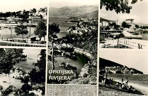 AK / Ansichtskarte Opatija_Istrien Teilansichten Kuestenort Opatija_Istrien