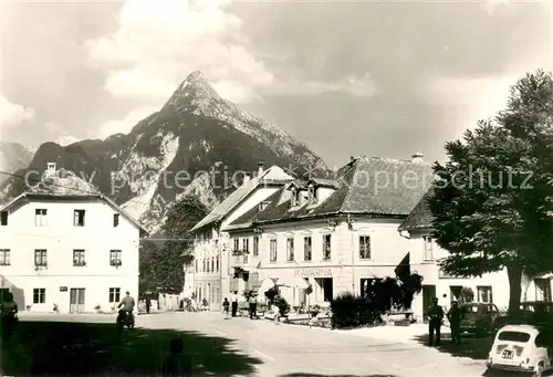 AK / Ansichtskarte Bovec Ortszentrum Bovec
