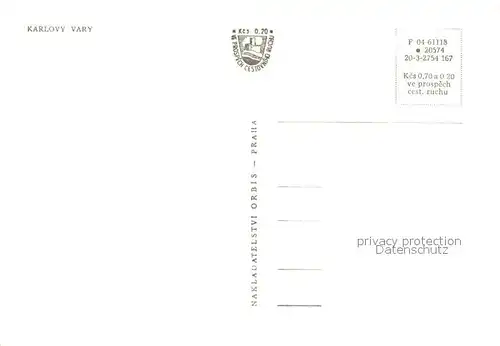 AK / Ansichtskarte Karlovy_Vary_Karlsbad Sehenswuerdigkeiten der Stadt 