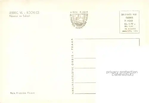 AK / Ansichtskarte Liberec Namesti na Lukach Liberec