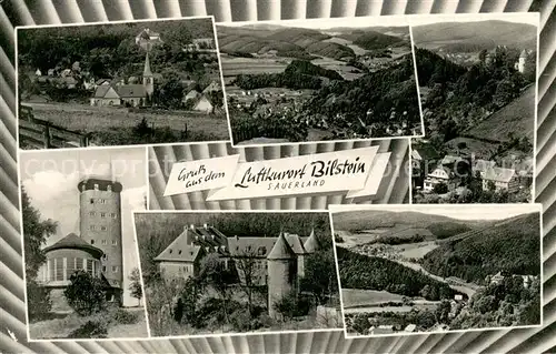 AK / Ansichtskarte Bilstein_Sauerland Teilansichten Luftkurort Landschaftspanorama Bilstein_Sauerland