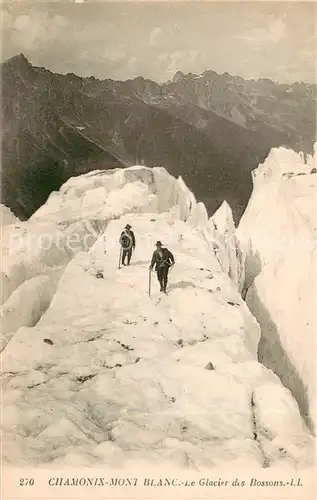 Chamonix Glacier des Bossons  Chamonix