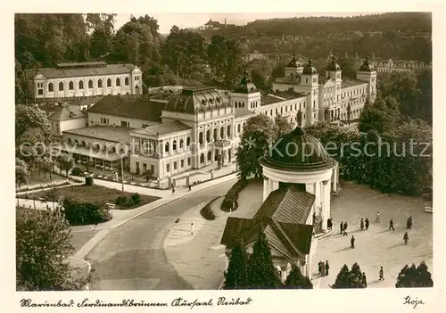 Marienbad_Tschechien_Boehmen Ferdinandsbrunnen Kurbad Neubau Marienbad_Tschechien