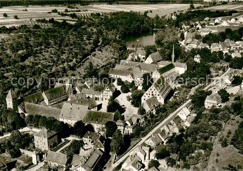 Maulbronn Kloster und Tiefe See Fliegeraufnahme Maulbronn