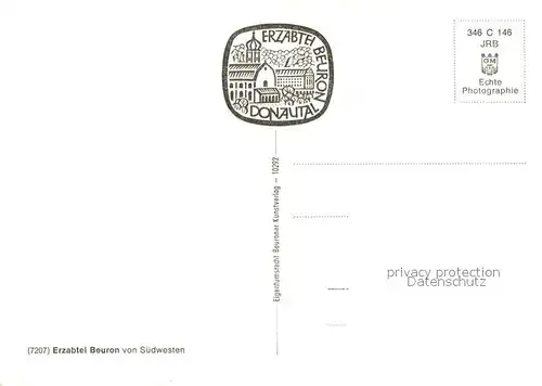 Beuron_Donautal Erzabtei Fliegeraufnahme Beuron Donautal