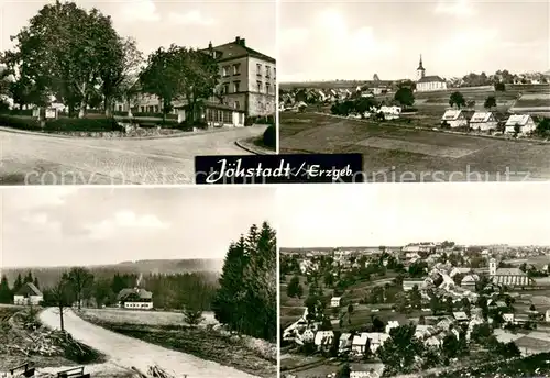 Joehstadt Gesamtansicht Zentrum Landschaft Bauernhoefe Joehstadt