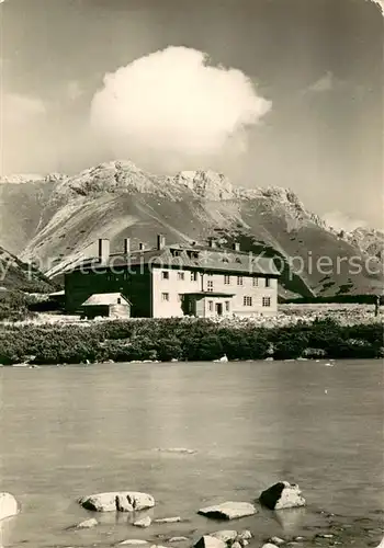 Vysoke_Tatry Kezmarska chata pri Velkom Bielem plese Berghotel Hohe Tatra Vysoke Tatry