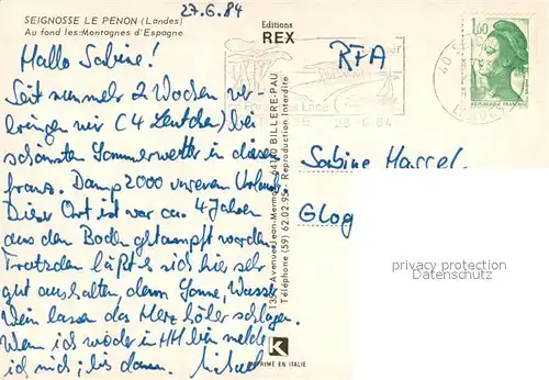 Seignosse_Le_Penon et au fond les montagnes d Espagne vue aerienne Seignosse_Le_Penon