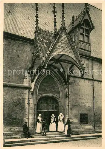 Beaune_Cote_d_Or_Burgund Hotel Dieu Porte d entree Beaune_Cote_d_Or_Burgund