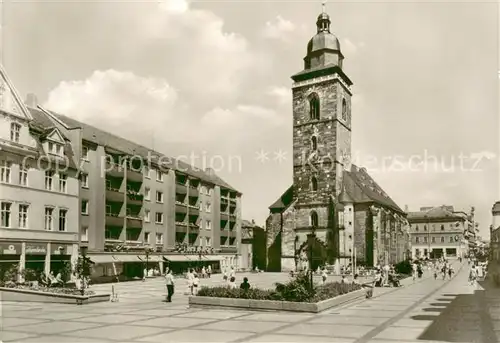 Gotha_Thueringen Neumarkt Kirche Gotha Thueringen