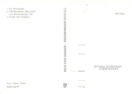 Saalfeld_Saale Marktplatz Kirche HO Gaststaette Blankenburger Tor Strasse des Friedens Saalfeld_Saale