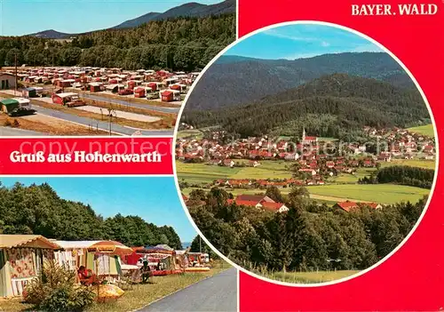 Hohenwarth_Koetzting Panorama Bayerischer Wald Campingplatz Hohenwarth Koetzting