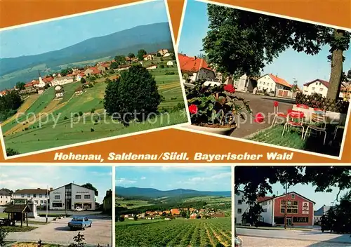 Saldenau_Niederbayern Gesamtansicht Landschaftspanorama Ortsmotive Saldenau Niederbayern