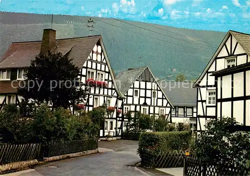 Saalhausen_Sauerland Westfaelische Fachwerkhaeuser Saalhausen_Sauerland
