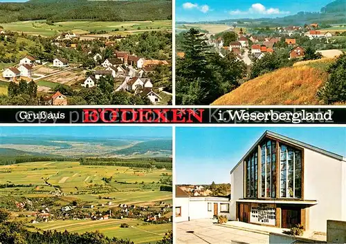 Boedexen Panorama Luftkurort im Weserbergland Boedexen