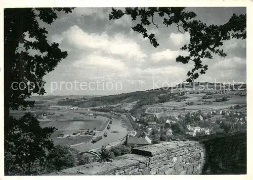 Vlotho Panorama Blick vom Amtshausberg Vlotho