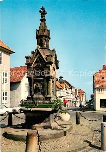 Obernkirchen Marktplatz Brunnen Obernkirchen