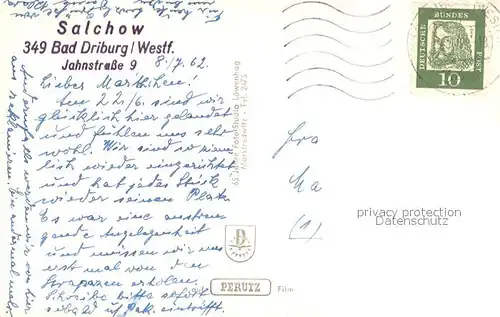 Bad_Driburg Blick zur Iburg Blick von der Iburg Graefl Kurhaeuser mit Trinkhalle Bad_Driburg