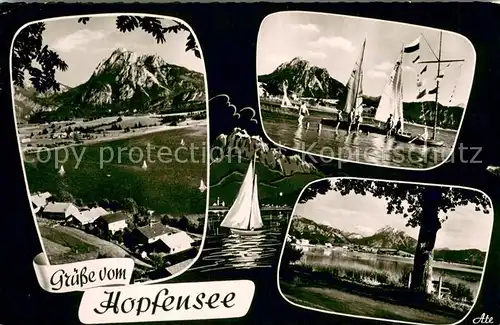 Hopfensee Teilansichten Hopfensee