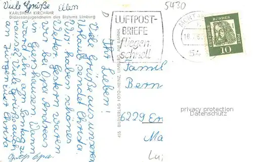 Kirchaehr_Westerwald Karlsheim Dioezesanjugendheim des Bistums Limburg Kirchaehr_Westerwald