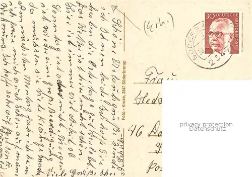 Suederbrarup Kirche Seepartien Amtshaus Ortspartie Suederbrarup