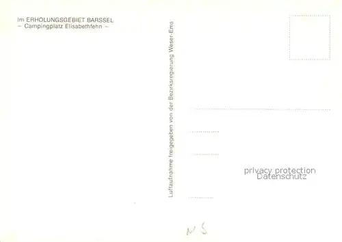 Barssel Campingplatz Elisabethfehn Pools Fliegeraufnahme Barssel