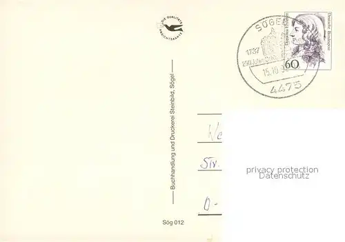 Soegel Marktbrunnen Amtsbrunnen Teestuben Altes Heuerhaus Ludmillenhof Soegel