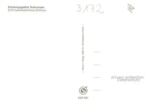 Isenbuettel Erholungsgebiet Tankumsee Strandpartien Surfer Isenbuettel