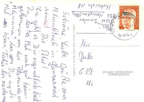 Gunzesried Aubachbruecke Saegegebiet Panorama Stuiben Gunzesried