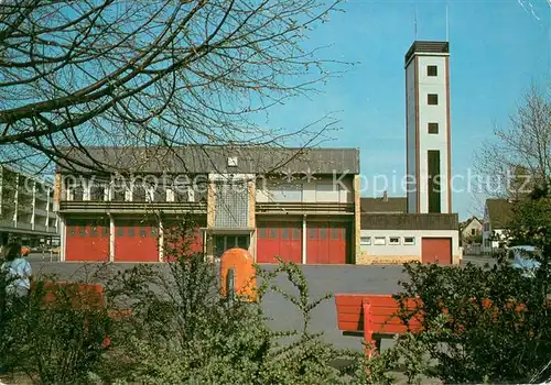 Griesheim_Hessen Feuerwehrgeraetehaus mit Schlauchturm  Griesheim Hessen